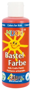 Kreul Mucki Bastelfarbe orange 80 ml